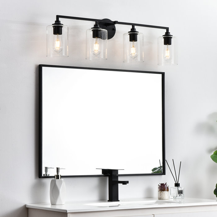 Willa Arlo Interiors Audette 4 Light Dimmable Vanity Light & Reviews